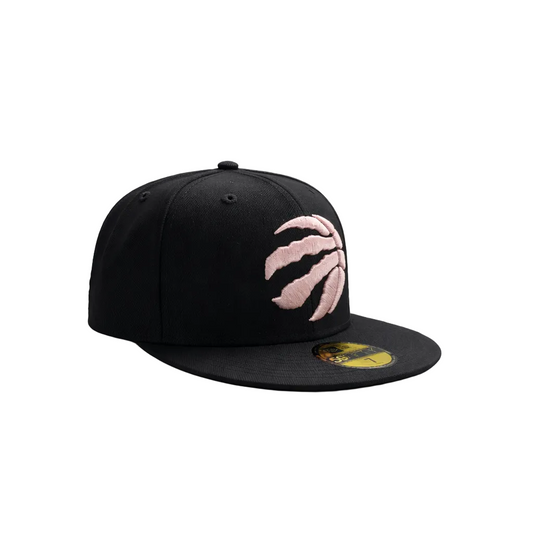 59FIFTY NEW ERA NBA TORONTO RAPTORS BLACK/PINK FITTED HAT