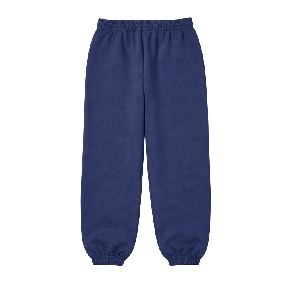NIKE WOMEN'S W NSW MIS RISE LOOSE FIT FLEECE JOGGER PANTS (NAVY BLUE)