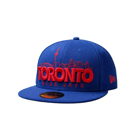59FIFTY NEW ERA MLB TORONTO BLUE JAYS CITY SERIES ROYAL BLUE FITTED HAT