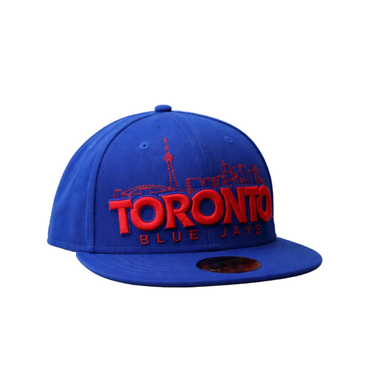 59FIFTY NEW ERA MLB TORONTO BLUE JAYS CITY SERIES ROYAL BLUE FITTED HAT
