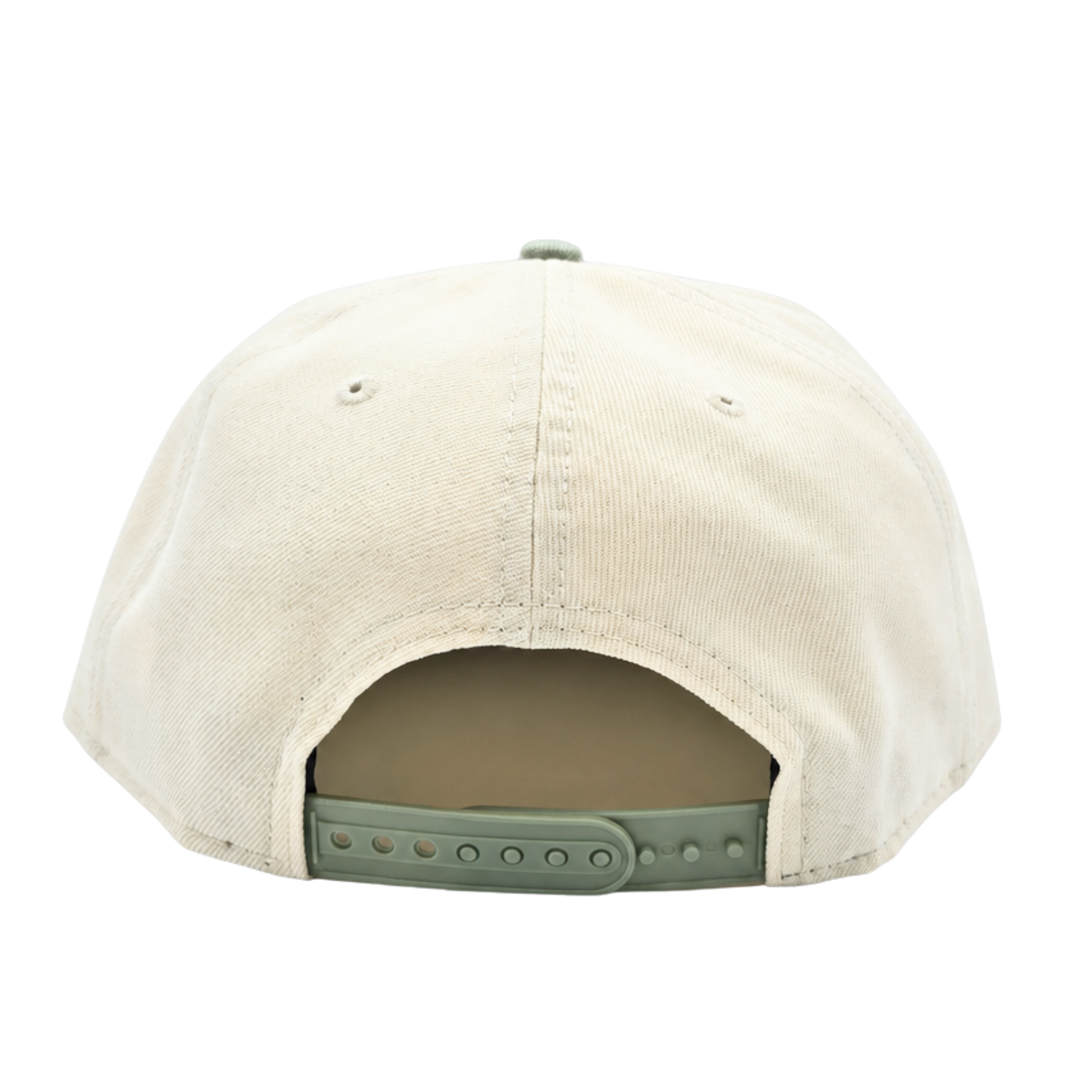 9FIFTY MEN'S NEW ERA NBA LOS ANGELES LAKERS CREAM/GREEN SNAPBACK HAT