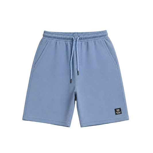 MEN'S SPORTS KNIT FRENCH TERRY SHORTS (SKY BLUE)
