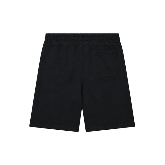 SWITCH MEN'S CONQUERS GRAPHIC & RHINESTONE T-SHIRT/SHORTS SET (BLACK)