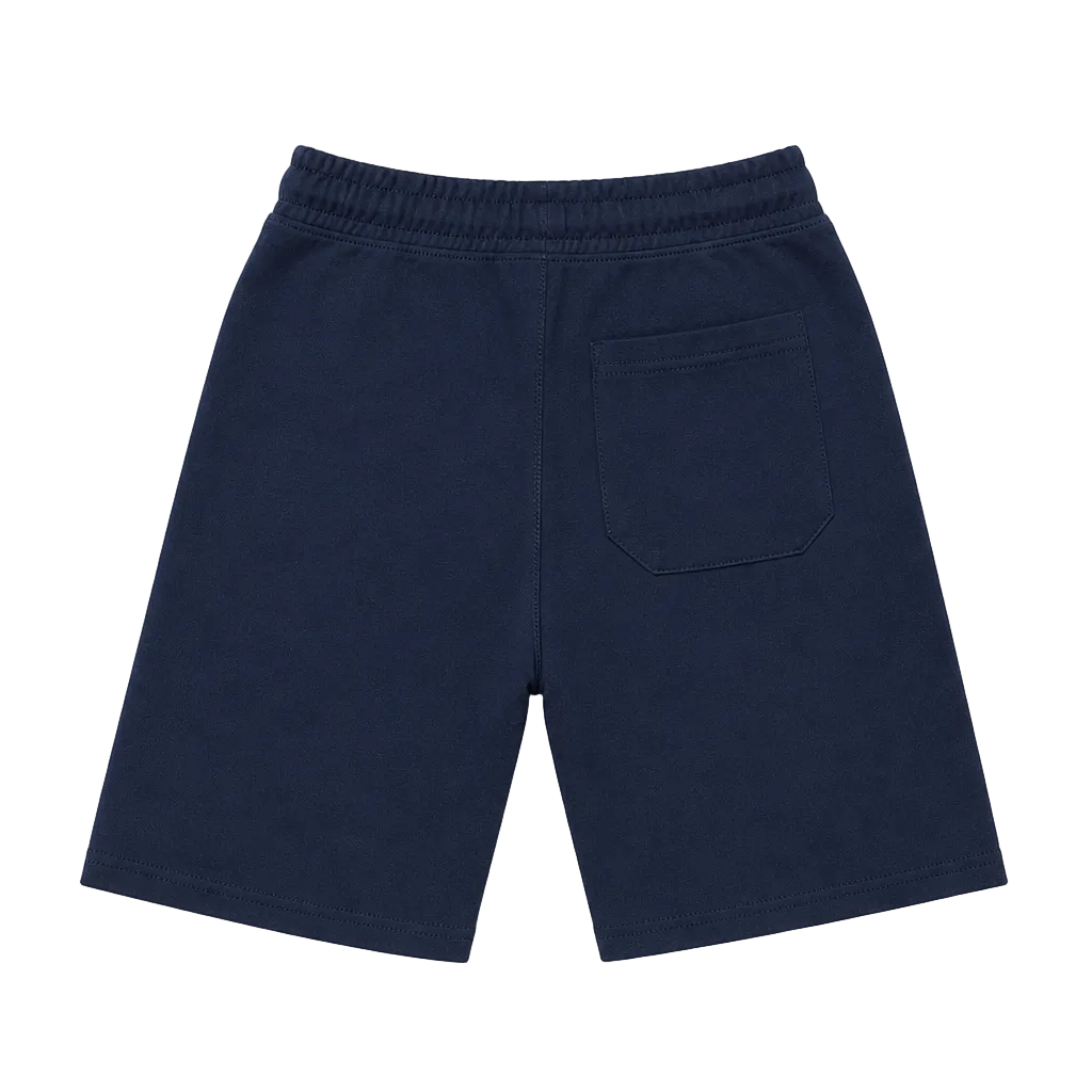 MEN'S COMFORT FIT ESSENTIAL BASIC SHORTS (NAVY BLUE)