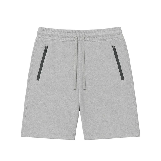 MEN'S COMFORT FIT ESSENTIAL BASIC SHORTS (GREY)