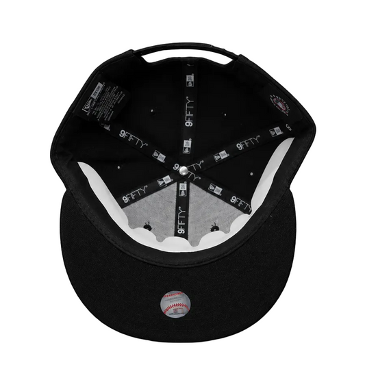 MEN'S NEW ERA MLB BLACK & PINK TORONTO BLUE JAYS 50TH SEASON PATCH 9FIFTY SNAPBACK HAT