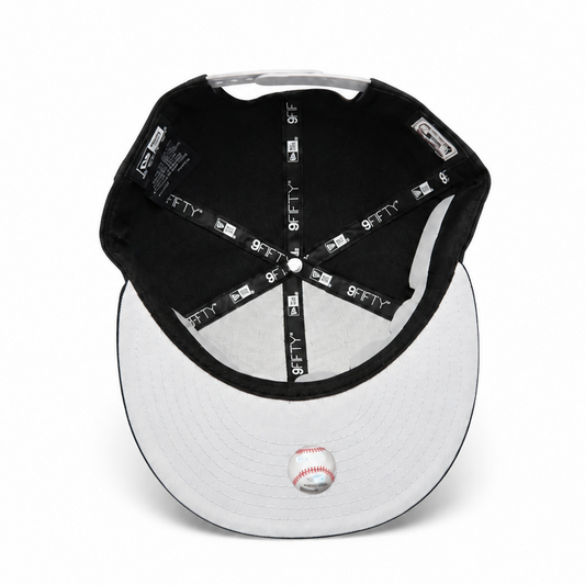 MEN'S NEW ERA MLB BLACK & GREY TORONTO BLUE JAYS 50TH SEASON PATCH 9FIFTY SNAPBACK HAT