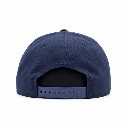 MEN'S NEW ERA MLB NAVY BLUE & WHITE TORONTO BLUE JAYS 50TH SEASON PATCH 9FIFTY SNAPBACK HAT