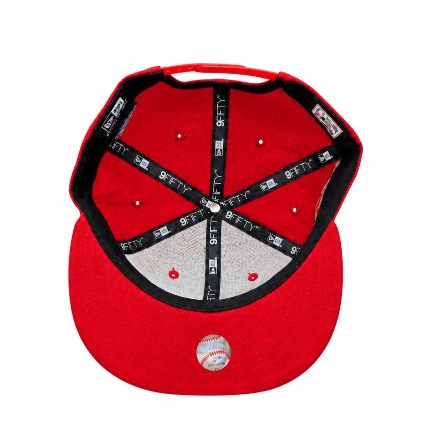 9FIFTY NEW ERA MEN'S MLB 1996 WORLD SERIES NEW YORK YANKEES RED/GOLD SNAPBACK HAT