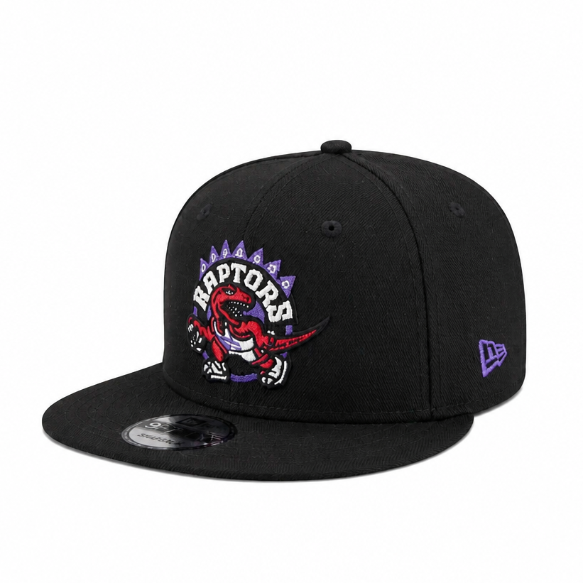 9FIFTY NEW ERA HARDWOOD CLASSICS MEN'S NBA TORONTO RAPTORS DINO LOGO SNAPBACK HAT