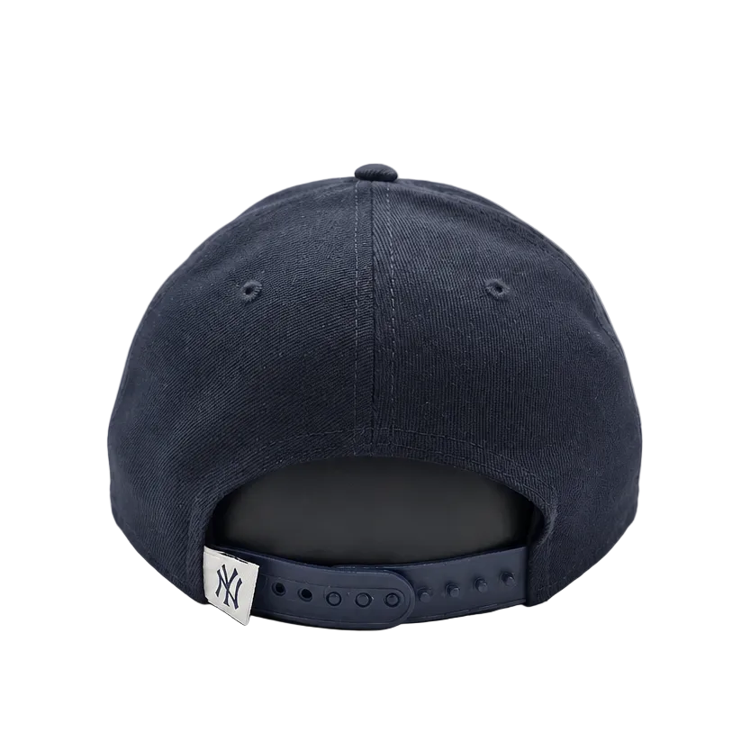 NEW ERA MEN'S 9FORTY A-FRAME MLB NEW YORK YANKEES NAVY BLUE/WHITE SNAPBACK HAT