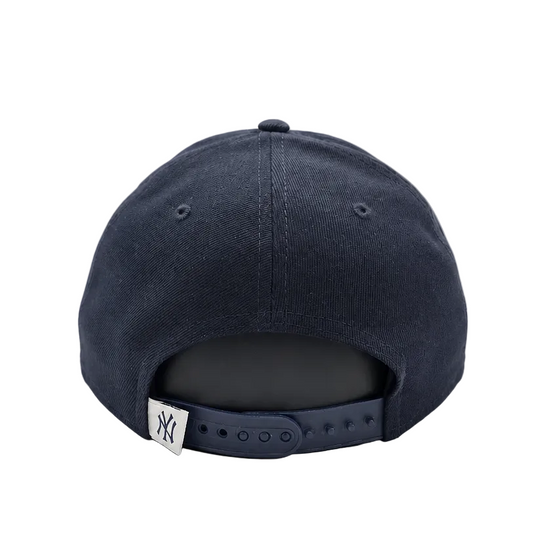 NEW ERA MEN'S 9FORTY A-FRAME MLB NEW YORK YANKEES NAVY BLUE/WHITE SNAPBACK HAT