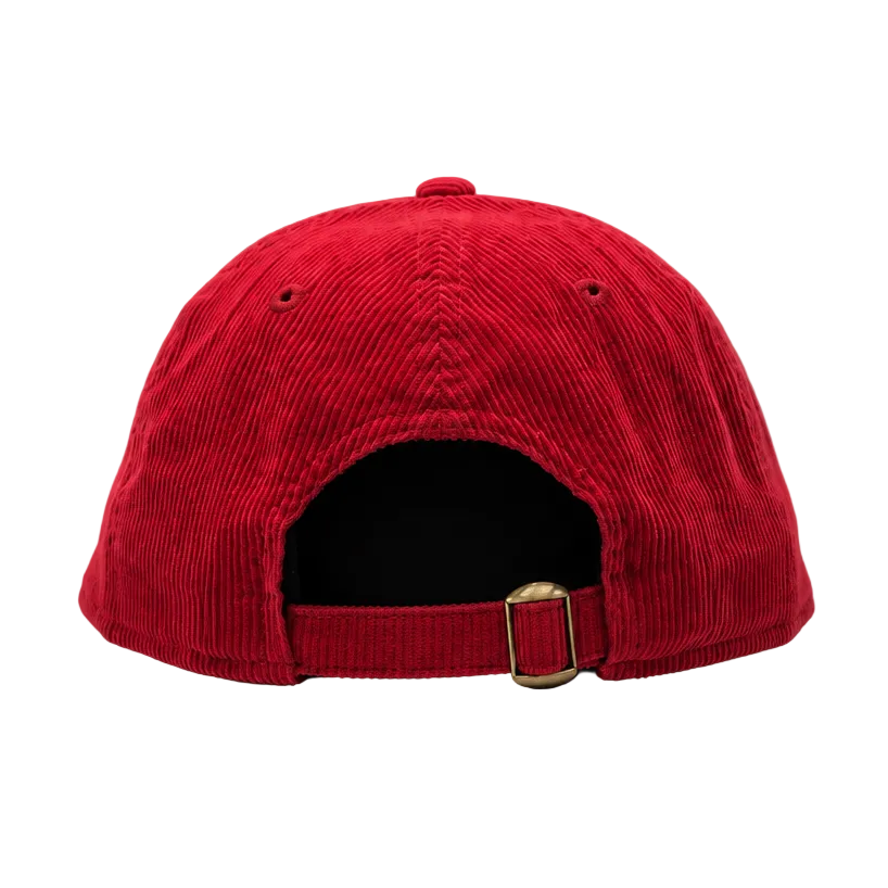 NEW ERA 9TWENTY NFL SAN FRANCISCO 49ERS RED CORD STRAPBACK CAP