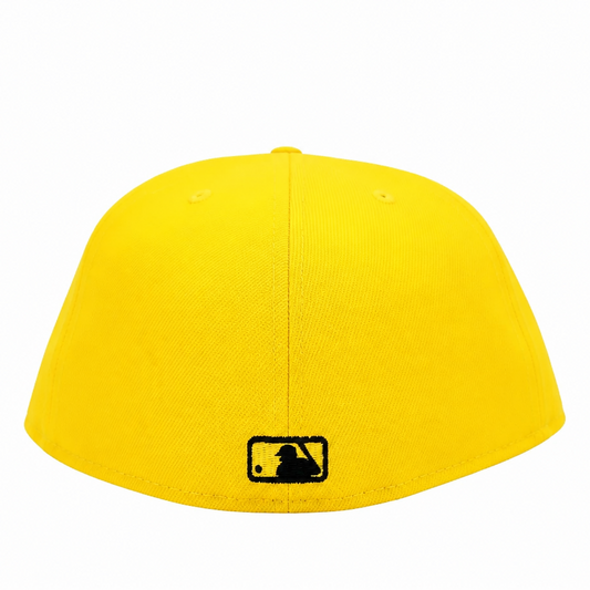 NEW ERA 59FIFTY TORONTO BLUE JAYS GOLD WITH BLACK FITTED HAT
