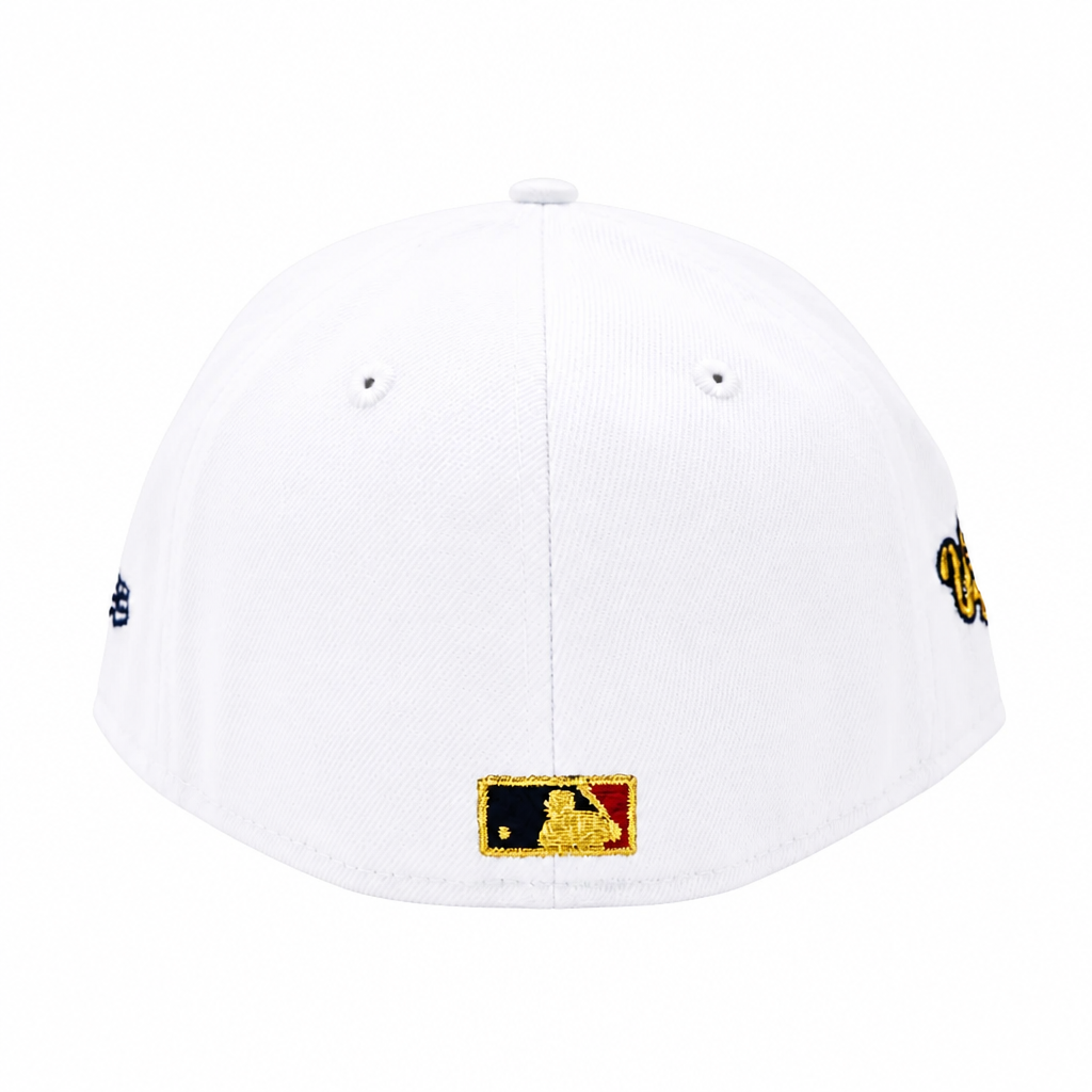 59FIFTY NEW ERA MLB 1993 WORLD SERIES TORONTO BLUE JAYS WHITE/GOLD FITTED HAT
