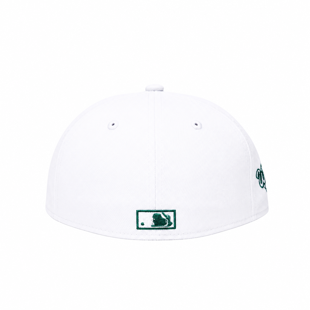 59FIFTY NEW ERA MLB 1992 WORLD SERIES TORONTO BLUE JAYS WHITE/GREEN FITTED HAT