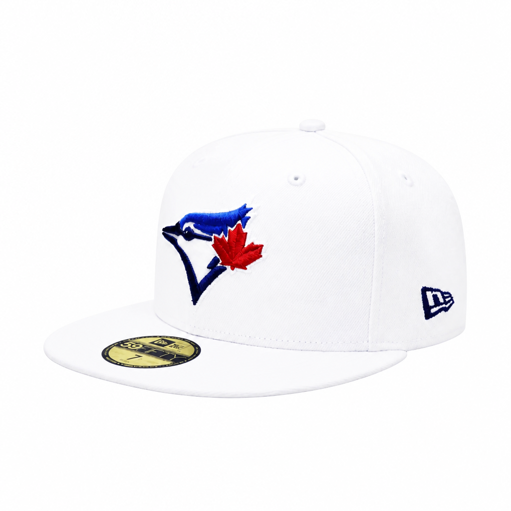 59FIFTY NEW ERA MLB 1992 WORLD SERIES TORONTO BLUE JAYS WHITE/BLUE FITTED HAT