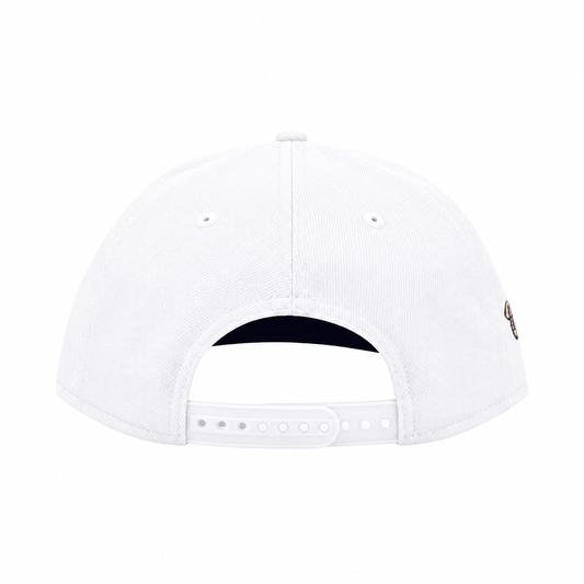 NEW ERA 9FIFTY MLB 1993 WORLD SERIES TORONTO BLUE JAYS WHITE, GOLD & RED SNAPBACK HAT