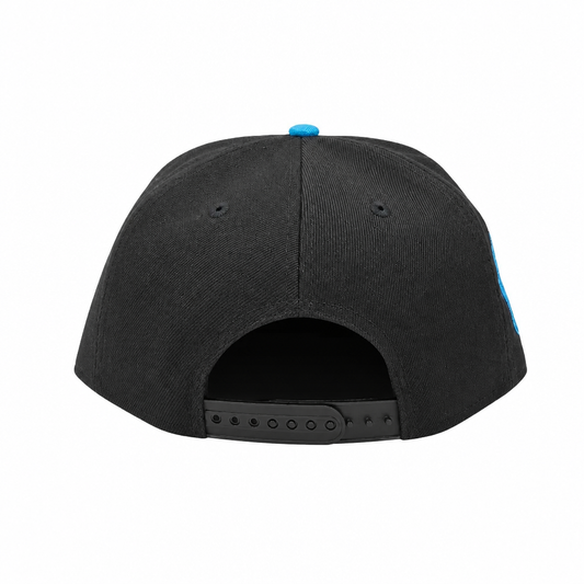 NEW ERA 9FIFTY NBA TORONTO RAPTORS 1X CHAMPS BLACK/BLUE SNAPBACK HAT