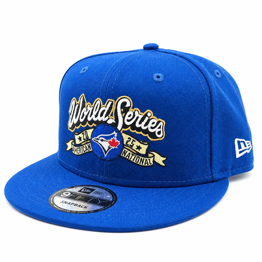 NEW ERA 9FIFTY MLB TORONTO BLUE JAYS WORLD SERIES 2025 AMERICAN NATIONAL LEAGUE SNAPBACK HAT