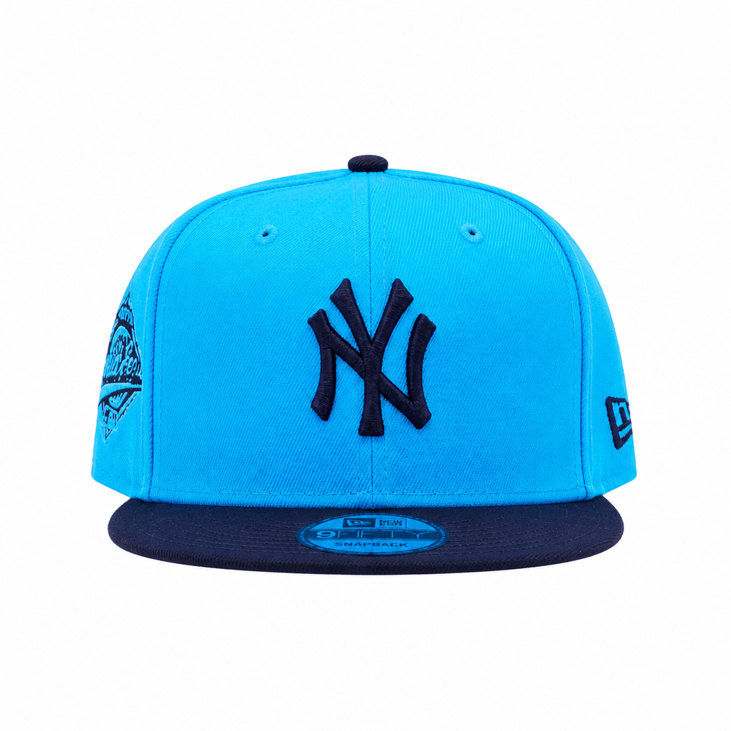 NEW ERA 9FIFTY NEW YORK YANKEES 1996 WORLD SERIES FANATIC BLUE/NAVY BLUE SNAPBACK HAT