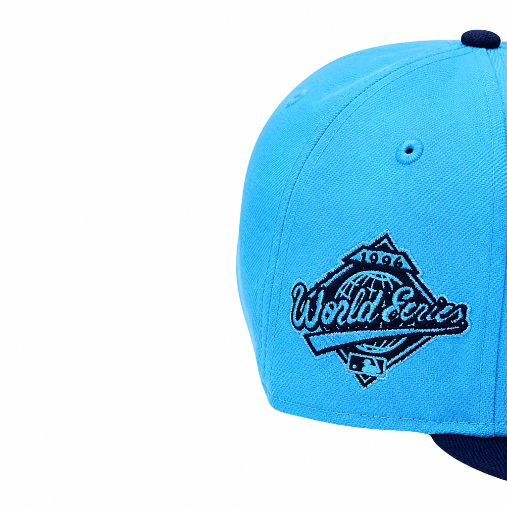 NEW ERA 9FIFTY NEW YORK YANKEES 1996 WORLD SERIES FANATIC BLUE/NAVY BLUE SNAPBACK HAT
