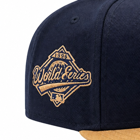NEW ERA 9FIFTY NEW YORK YANKEES 1996 WORLD SERIES NAVY BLUE/BRONZE SNAPBACK HAT