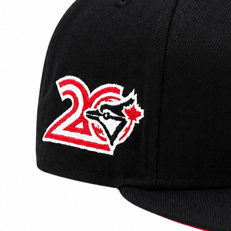 9FIFTY NEW ERA MLB 20TH ANNIVERSARY TORONTO BLUE JAYS BLACK/RED SNAPBACK HAT