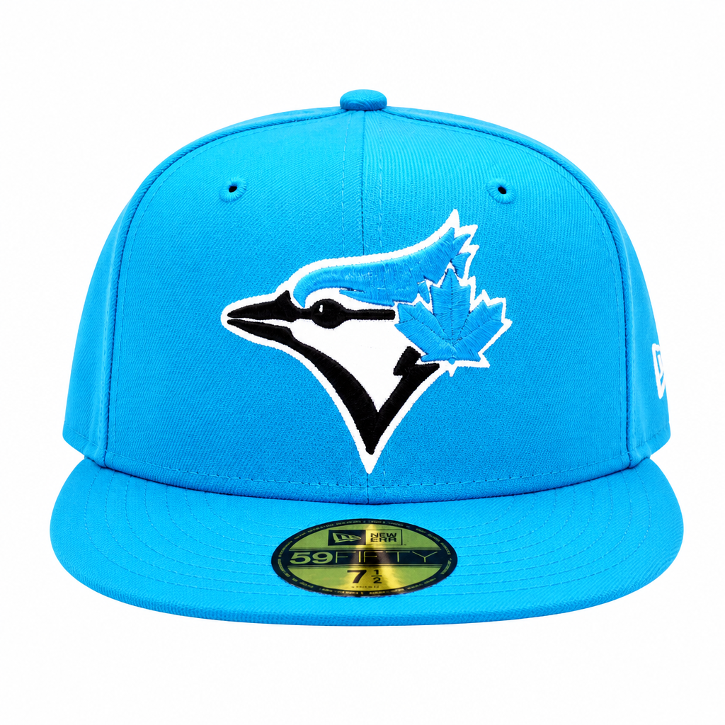 59FIFTY NEW ERA MLB TORONTO BLUE JAYS FANATIC BLUE FITTED HAT