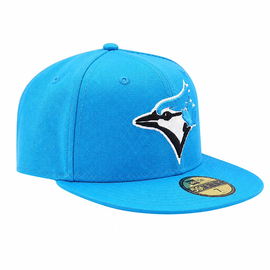 59FIFTY NEW ERA MLB TORONTO BLUE JAYS FANATIC BLUE FITTED HAT