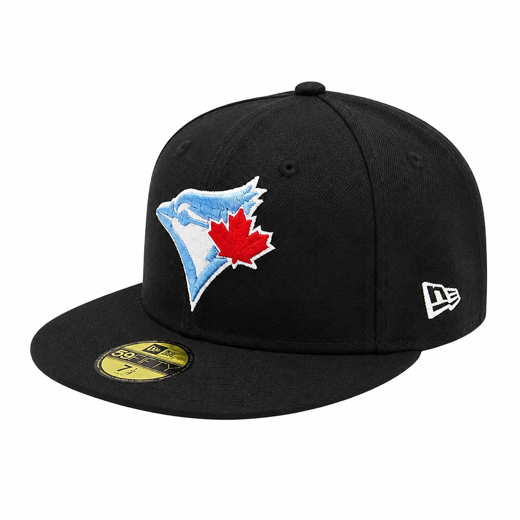 NEW ERA 59FIFTY MLB TORONTO BLUE JAYS 1993 WORLD SERIES BLACK/BLUE FITTED HAT