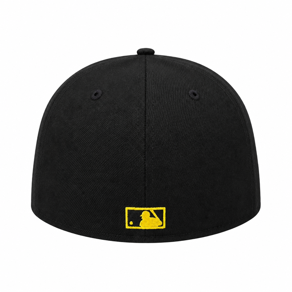 NEW ERA 59FIFTY MLB TORONTO BLUE JAYS 1993 WORLD SERIES BLACK/GOLD FITTED HAT