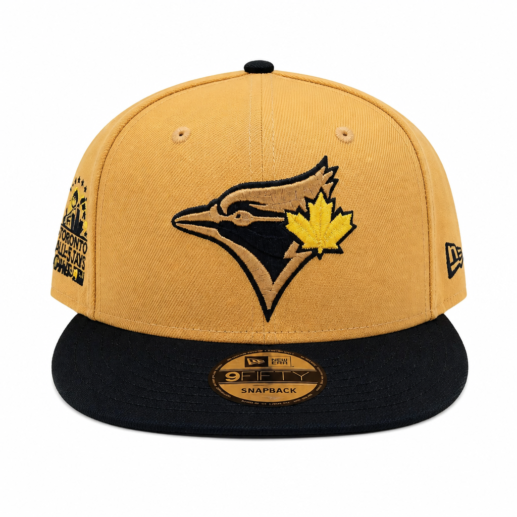 NEW ERA 9FIFTY MLB TORONTO 1991 ALL STAR GAME TORONTO BLUE JAYS BRONZE/BLACK SNAPBACK HAT