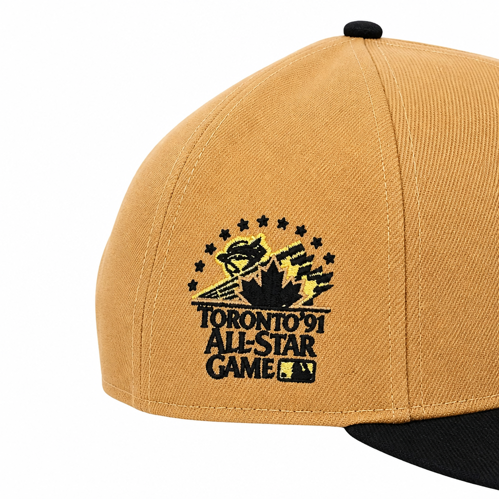 NEW ERA 9FIFTY MLB TORONTO 1991 ALL STAR GAME TORONTO BLUE JAYS BRONZE/BLACK SNAPBACK HAT