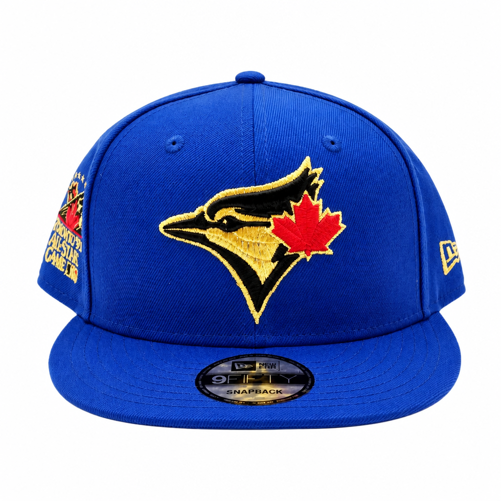 NEW ERA 9FIFTY MLB TORONTO 1991 ALL STAR GAME TORONTO BLUE JAYS ROYAL BLUE/GOLD SNAPBACK HAT