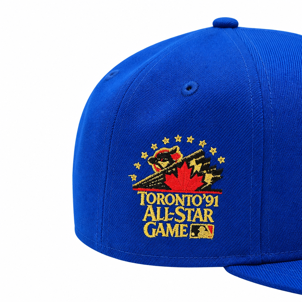 NEW ERA 9FIFTY MLB TORONTO 1991 ALL STAR GAME TORONTO BLUE JAYS ROYAL BLUE/GOLD SNAPBACK HAT