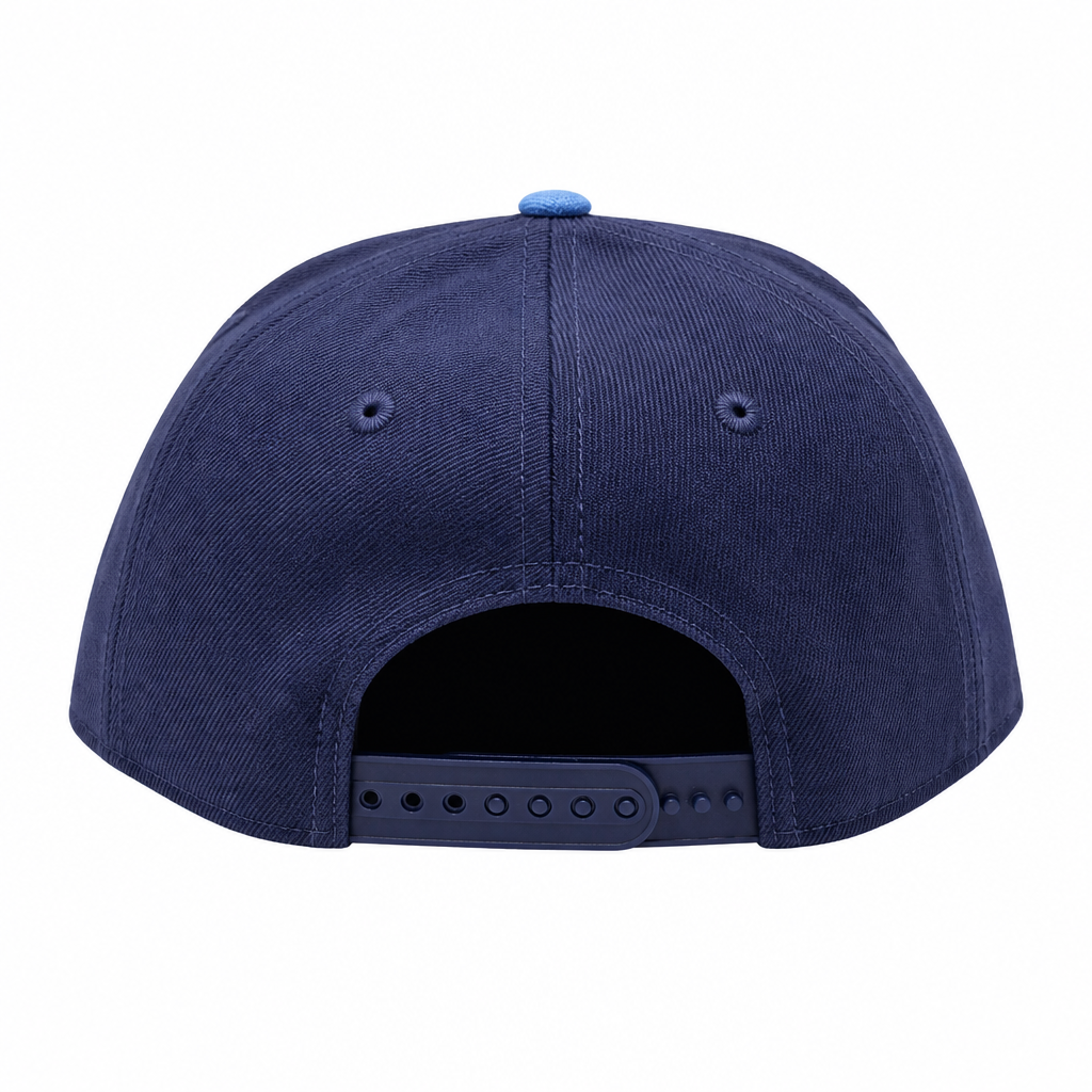 NEW ERA 9FIFTY TORONTO BLUE JAYS ALTERNATE NAVY/SKY BLUE SNAPBACK HAT