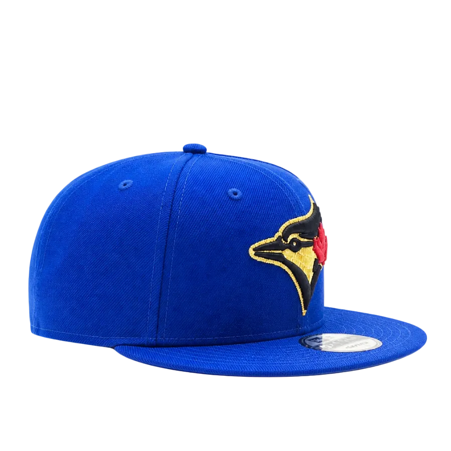 NEW ERA 9FIFTY TORONTO BLUE JAYS ROYAL BLUE/GOLD SNAPBACK HAT