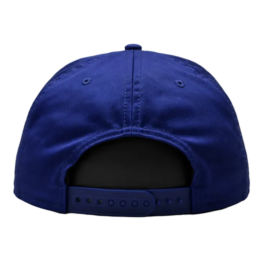 NEW ERA 9FIFTY TORONTO BLUE JAYS DARK ROYAL SATIN SNAPBACK HAT