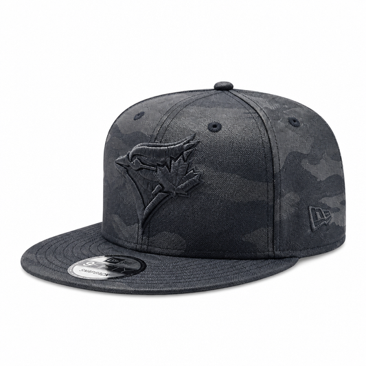 NEW ERA 9FIFTY TORONTO BLUE JAYS 1992 WORLD SERIES BLACK CAMO SNAPBACK HAT