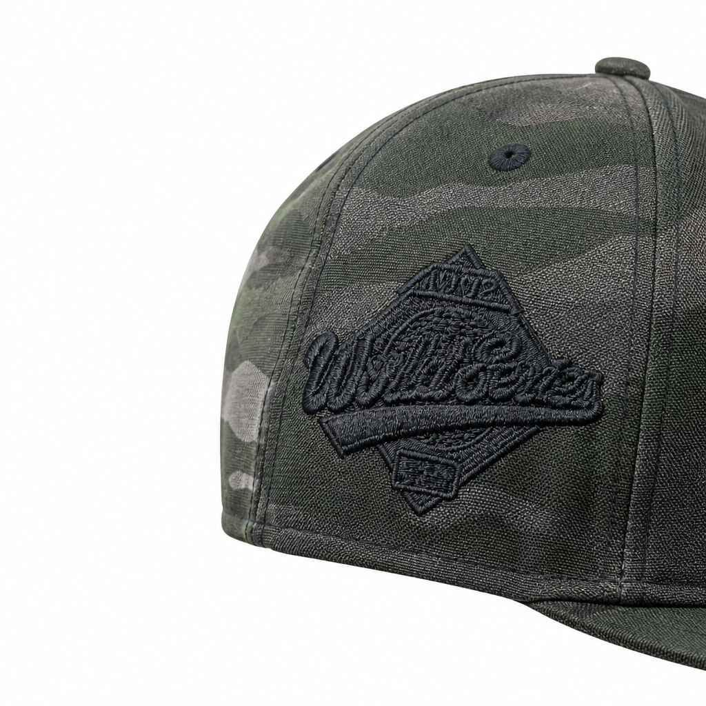 NEW ERA 9FIFTY TORONTO BLUE JAYS 1992 WORLD SERIES BLACK CAMO SNAPBACK HAT
