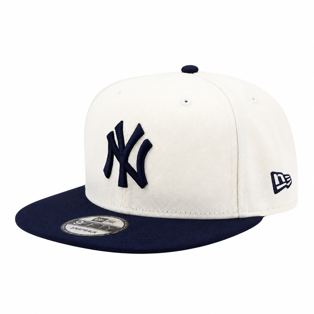 NEW ERA 9FIFTY NEW YORK YANKEES 1996 WORLD SERIES CREAM/NAVY SNAPBACK HAT