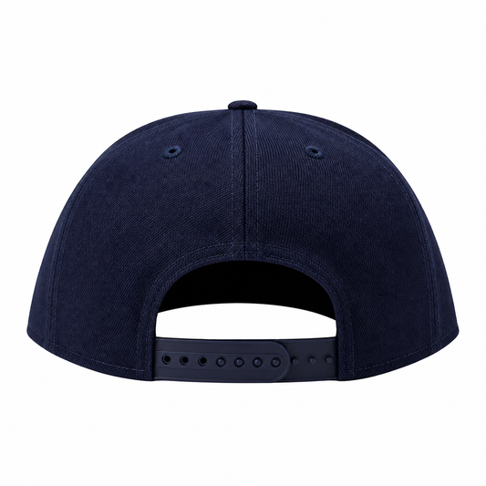 NEW ERA MEN'S 9FIFTY A-FRAME MLB NEW YORK YANKEES NAVY BLUE/WHITE SNAPBACK HAT
