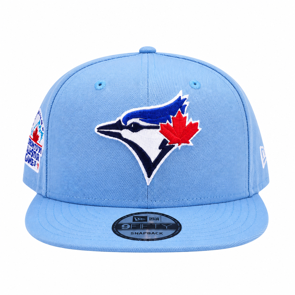 NEW ERA 9FIFTY TORONTO BLUE JAYS TORONTO '91 ALL STAR GAME SKY BLUE SNAPBACK HAT