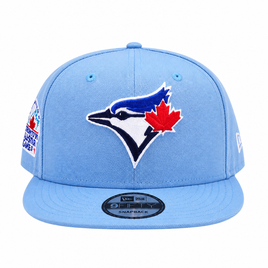 NEW ERA 9FIFTY TORONTO BLUE JAYS TORONTO '91 ALL STAR GAME SKY BLUE SNAPBACK HAT