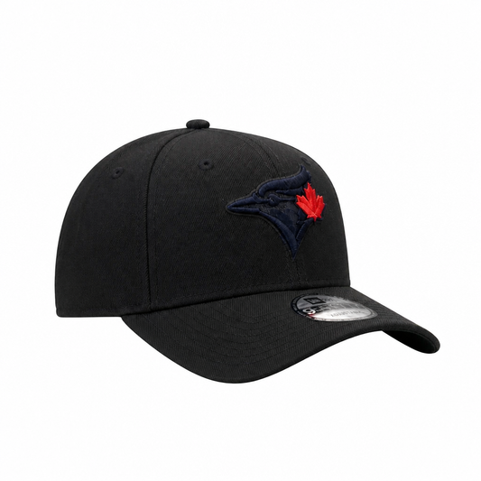 NEW ERA 9FORTY TORONTO BLUE JAYS BLACK/RED LEAF ADJUSTABLE CAP