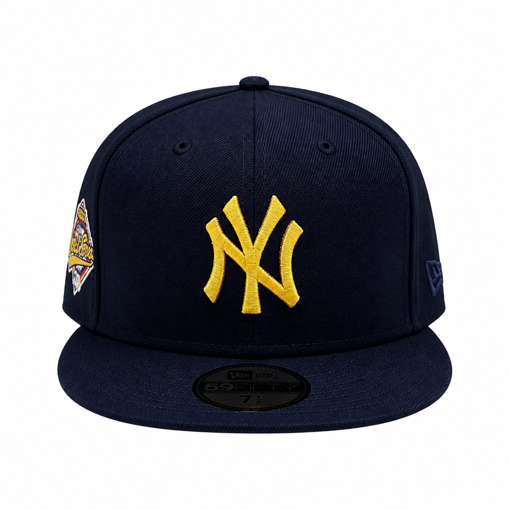 NEW ERA 59FIFTY NEW YORK YANKEES 1996 WORLD SERIES NAVY/GOLD FITTED HAT