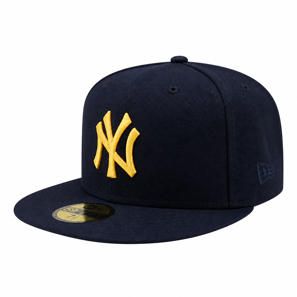 NEW ERA 59FIFTY NEW YORK YANKEES 1996 WORLD SERIES NAVY/GOLD FITTED HAT