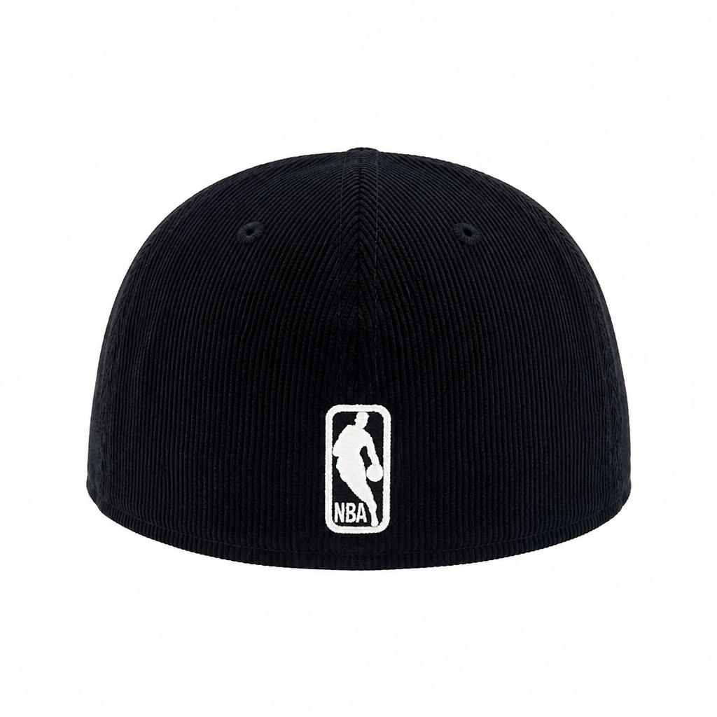 NEW ERA 59FIFTY TORONTO RAPTORS 1995 ESTABLISHED BLACK CORD FITTED HAT