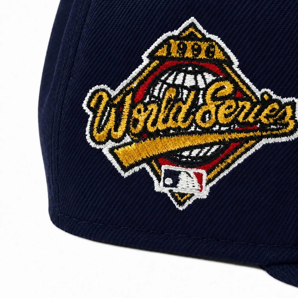 NEW ERA 59FIFTY NEW YORK YANKEES 1996 WORLD SERIES NAVY/GOLD FITTED HAT